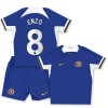 Officiële Voetbalshirt + Korte Broek Chelsea Enzo 8 Thuis 2023-24 - Kids